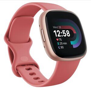 Fitbit Versa 4+ Pink Sand/Copper Rose